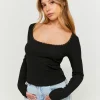 Maglietta Basica Nera^Tally Weijl Clearance