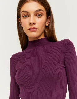 Maglione Aderente Borgogna^Tally Weijl Store