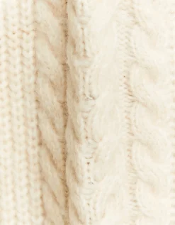 Maglione Bianco a Collo Alto con Zip^Tally Weijl Outlet