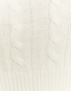 Maglione Bianco con Colletto Polo^Tally Weijl Fashion