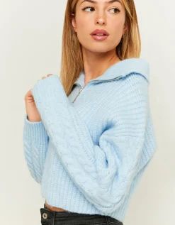 Maglione a Collo Alto con Zip^Tally Weijl Shop