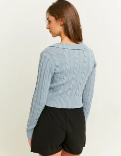 Maglione con Colletto Polo^Tally Weijl Discount