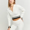 Maglione con Scollatura Polo a Righe^Tally Weijl Sale