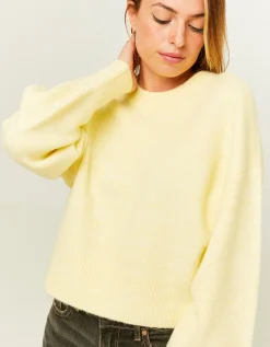 Maglione Corto Basico Giallo^Tally Weijl Shop