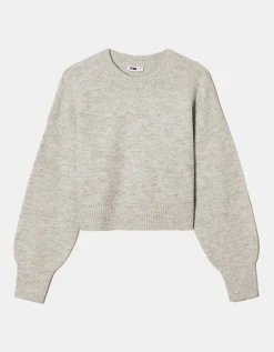 Maglione Corto Basico Grigio^Tally Weijl Sale