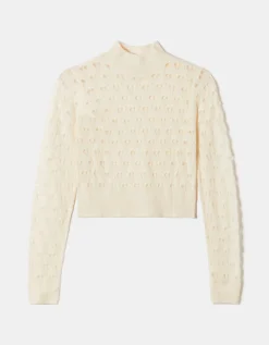 Maglione Corto Bianco^Tally Weijl Flash Sale