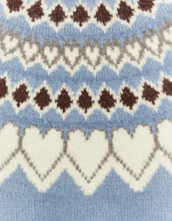 Maglione Corto Blu Fantasia^Tally Weijl Store