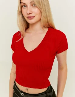 Maglione Corto Rosso^Tally Weijl Store