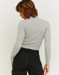 Maglione Dolcevita Basico Grigio^Tally Weijl Outlet