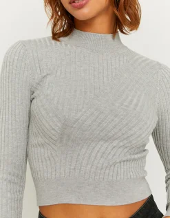 Maglione Dolcevita Basico Grigio^Tally Weijl Outlet