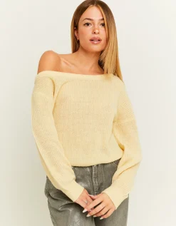 Maglione Giallo Off Shoulder^Tally Weijl Fashion