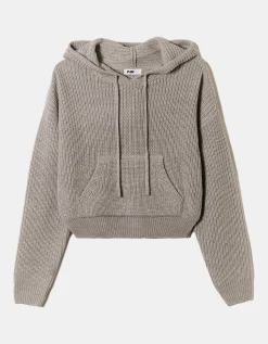 Maglione Grigio con Cappuccio^Tally Weijl Online