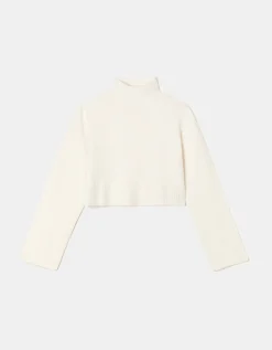 Maglione Morbido Corto Bianco^Tally Weijl Best Sale