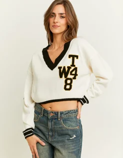 Maglione Varsity Bianco^Tally Weijl Outlet
