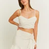 Minigonna in Lino con Volants^Tally Weijl Flash Sale