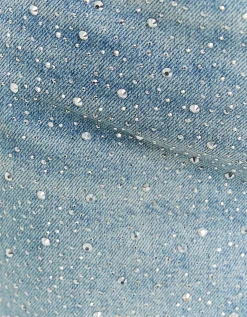 Minigonna di Jeans con Strass^Tally Weijl Sale
