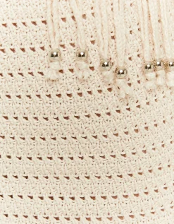 Minigonna in Crochet con Frange e Perline^Tally Weijl Sale