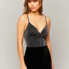 Minigonna nera con cascata di strass^Tally Weijl Best Sale