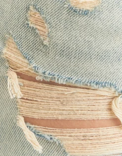 Pantaloncini Bermuda a Vita Alta con Strappi^Tally Weijl Clearance