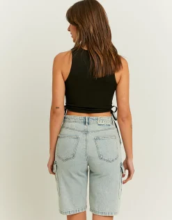 Pantaloncini Bermuda Cargo Fit a Vita Alta^Tally Weijl Discount