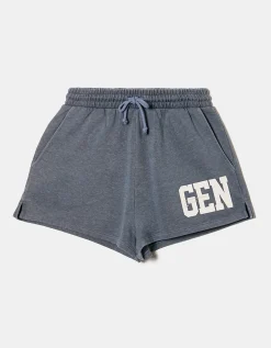 Pantaloncini in Tuta Acid Wash con Stampa^Tally Weijl Hot