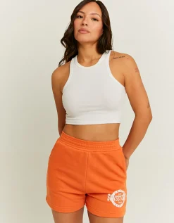 Pantaloncini in Tuta Arancioni con Stampa^Tally Weijl Flash Sale
