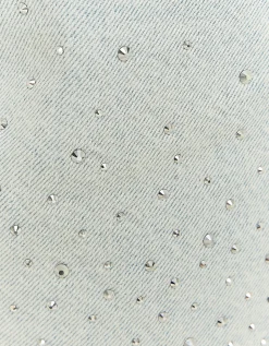 Pantaloncini Mom a Vita Alta con Strass^Tally Weijl Store