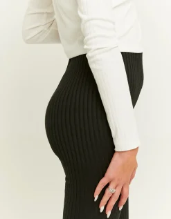 Pantaloni a Zampa Cozy Neri^Tally Weijl Fashion