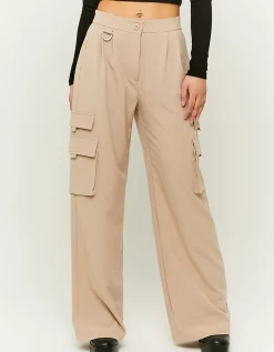 Pantaloni Cargo A Gamba Ampia Beige^Tally Weijl Outlet