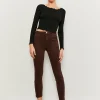 Pantaloni Cargo A vita Alta Marroni^Tally Weijl Hot