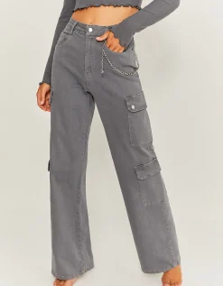 Pantaloni Cargo Dritti A Vita Alta^Tally Weijl Shop