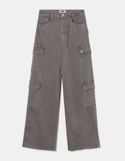 Pantaloni Cargo Dritti A Vita Alta^Tally Weijl Shop