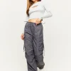 Pantaloni Cargo Parachute Grigi^Tally Weijl Shop