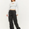 Pantaloni Cargo Parachute Neri^Tally Weijl Sale