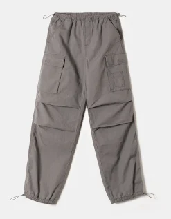 Pantaloni Cargo Parachute Grigi a Vita Alta^Tally Weijl Store