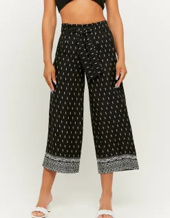Pantaloni Culotte A Vita Alta Di Lino^Tally Weijl Discount