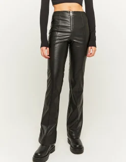 Pantaloni Flare in Similpelle Neri^Tally Weijl Hot