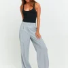 Pantaloni grigi a Vita Alta^Tally Weijl Fashion