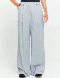 Pantaloni grigi a Vita Alta^Tally Weijl Fashion