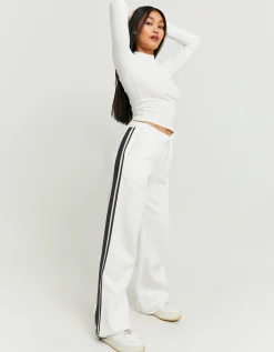 Pantaloni Joggers Basici Bianchi^Tally Weijl New