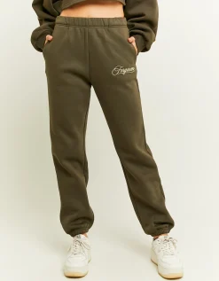 Pantaloni Joggers Kaki con Stampa^Tally Weijl Sale
