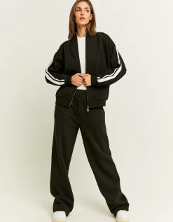 Pantaloni Joggers Wide Leg Basici Neri^Tally Weijl Discount