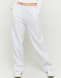 Pantaloni Joggers Wide Leg Basici Grigi^Tally Weijl Cheap