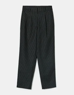 Pantaloni neri con strisce glitterate^Tally Weijl Clearance