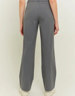 Pantaloni Straight Leg Morbidi Grigi^Tally Weijl Shop