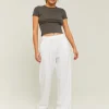 Pantaloni Vita Alta a Gamba Ampia Bianchi^Tally Weijl Fashion