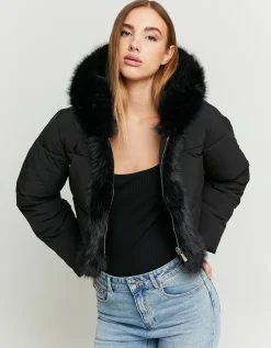 Piumino con Dettagli in Finta Pelliccia^Tally Weijl Store