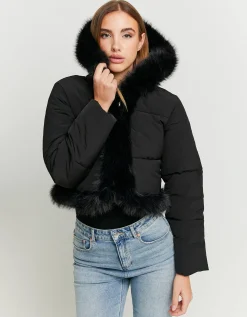 Piumino con Dettagli in Finta Pelliccia^Tally Weijl Store