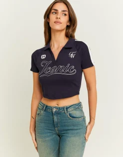 Polo con Stampa Scuro^Tally Weijl Clearance