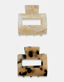 Set di 2 Pinze per Capelli con Stampa Leopardata^Tally Weijl Store